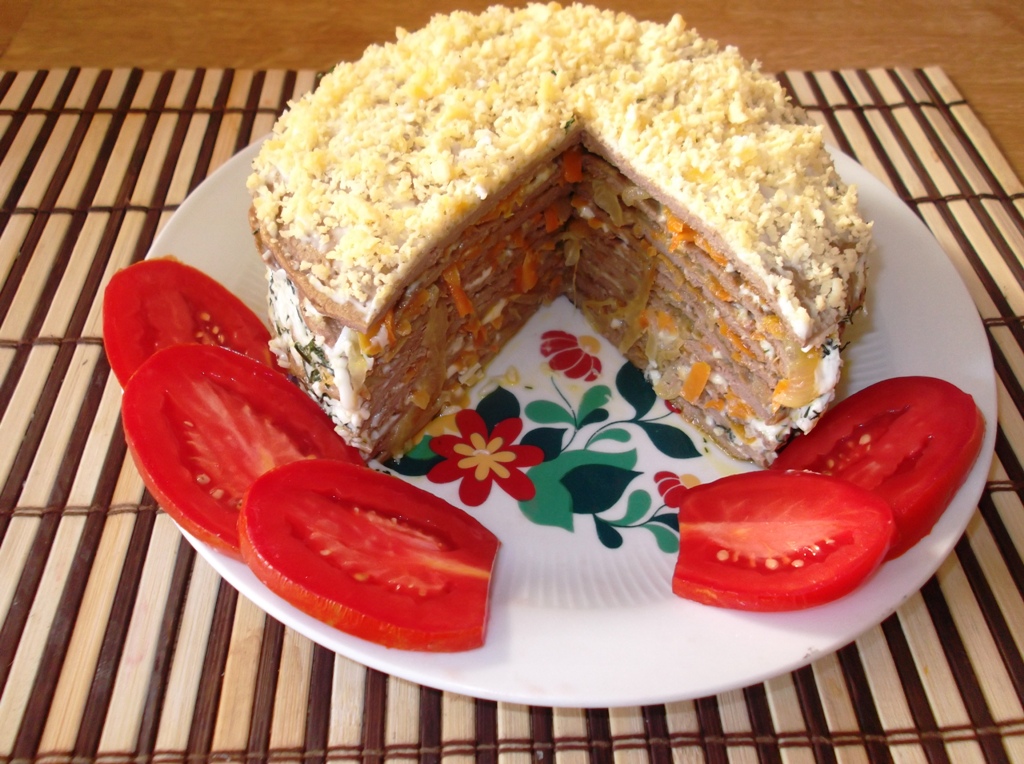 Мясной торт рецепт с фото пошагово самые простые и вкусные